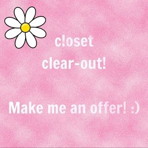 Closet Clear Out!!!!